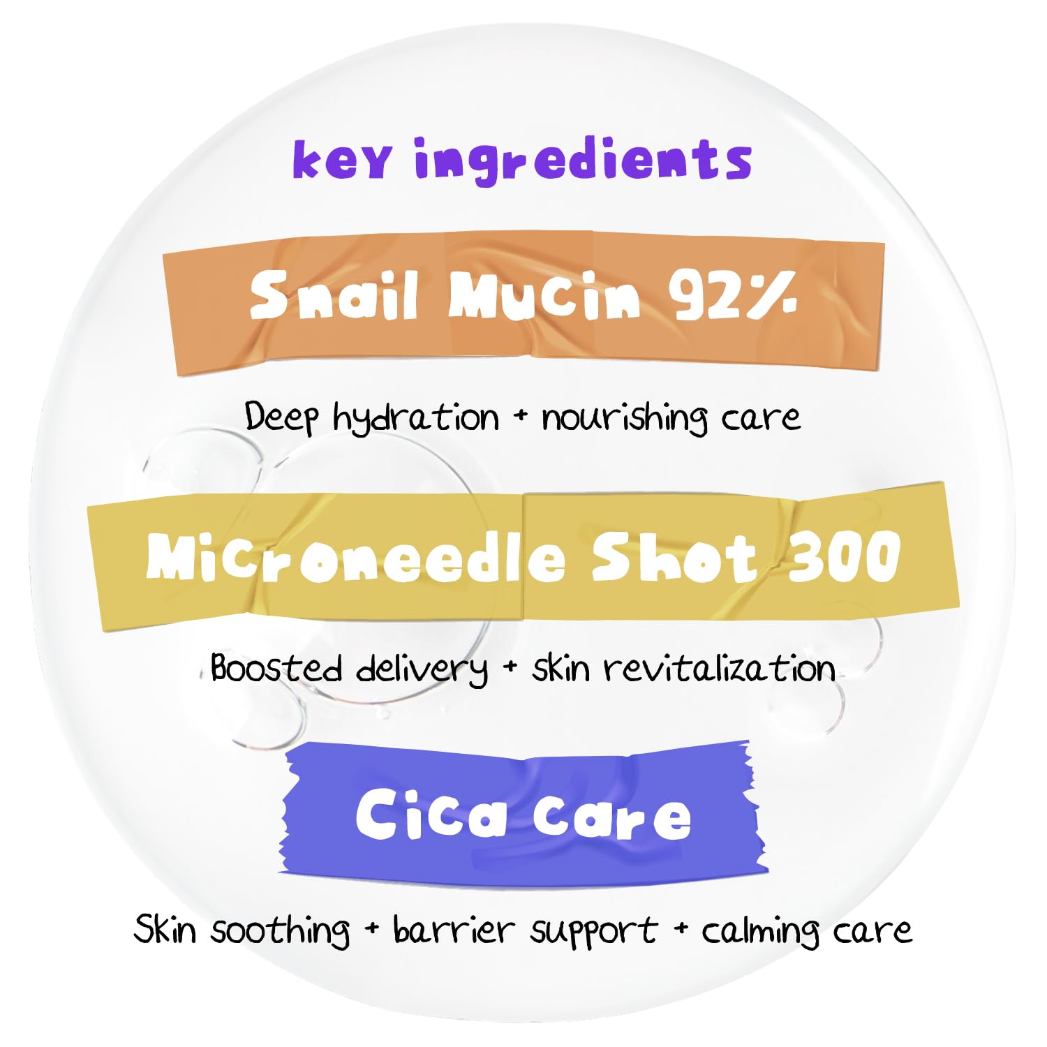 Daily Microneedle Serum "Angry Snail" – 92% Snail Mucin, Microneedle Shot 300, Cica Care, Hydration Serum, Glass Skin, Korean Beauty, 1.69 fl oz / 50ml - Image 4