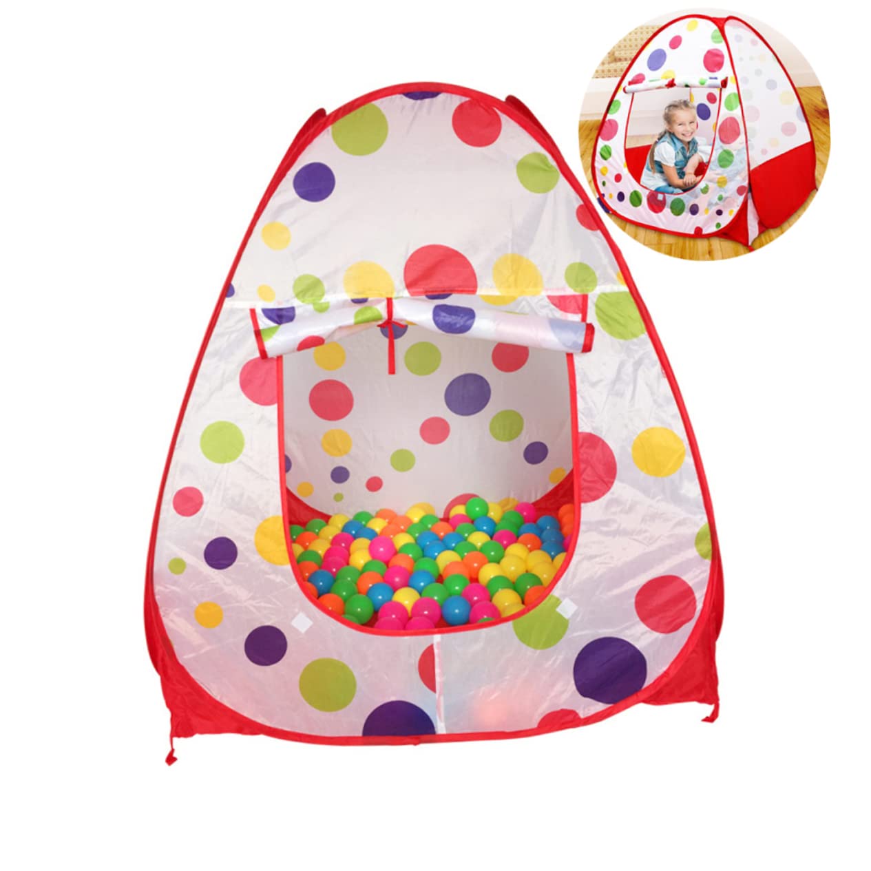 ifundom Portable Playhouse Tent for Foldable Indoor Tent Spacious Design for Boys Easy Setup Lightweight Present for Imagination Creativity