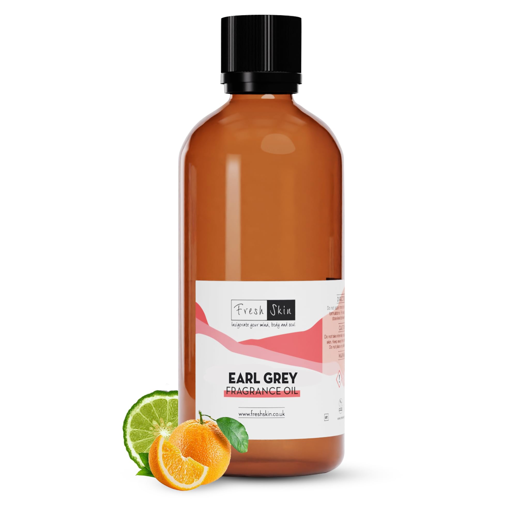 Freshskin Beauty LTD | Earl Grey Fragrance Oil 100ml - Candles, Bath Bombs, Soap Making, Reed Diffusers & Wax Melts - Cosmetic Grade - Vegan Friendly - A Rich, Complex, & Long Lasting Scent! โ image 1