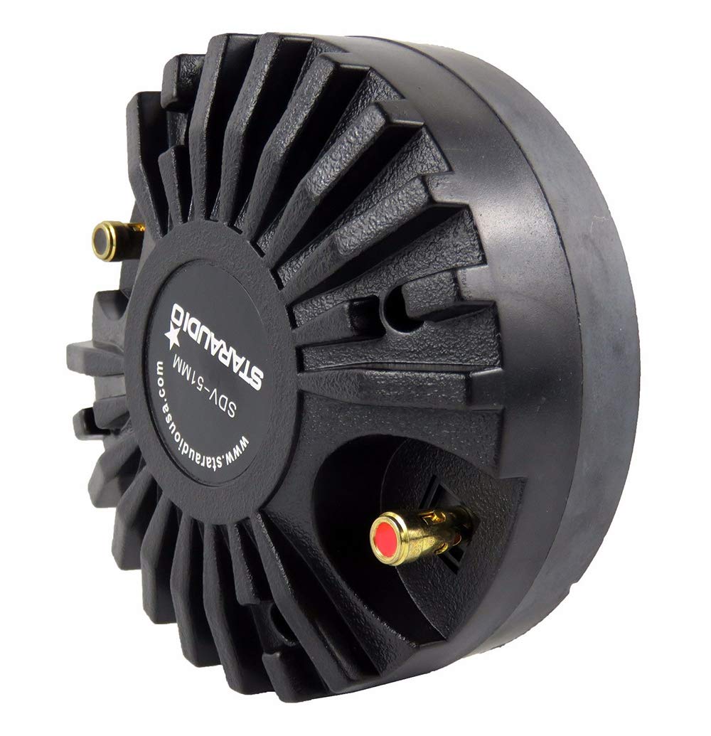 STARAUDIO Professional 51MM 8Ohms Titanium Driver Tweeter Of