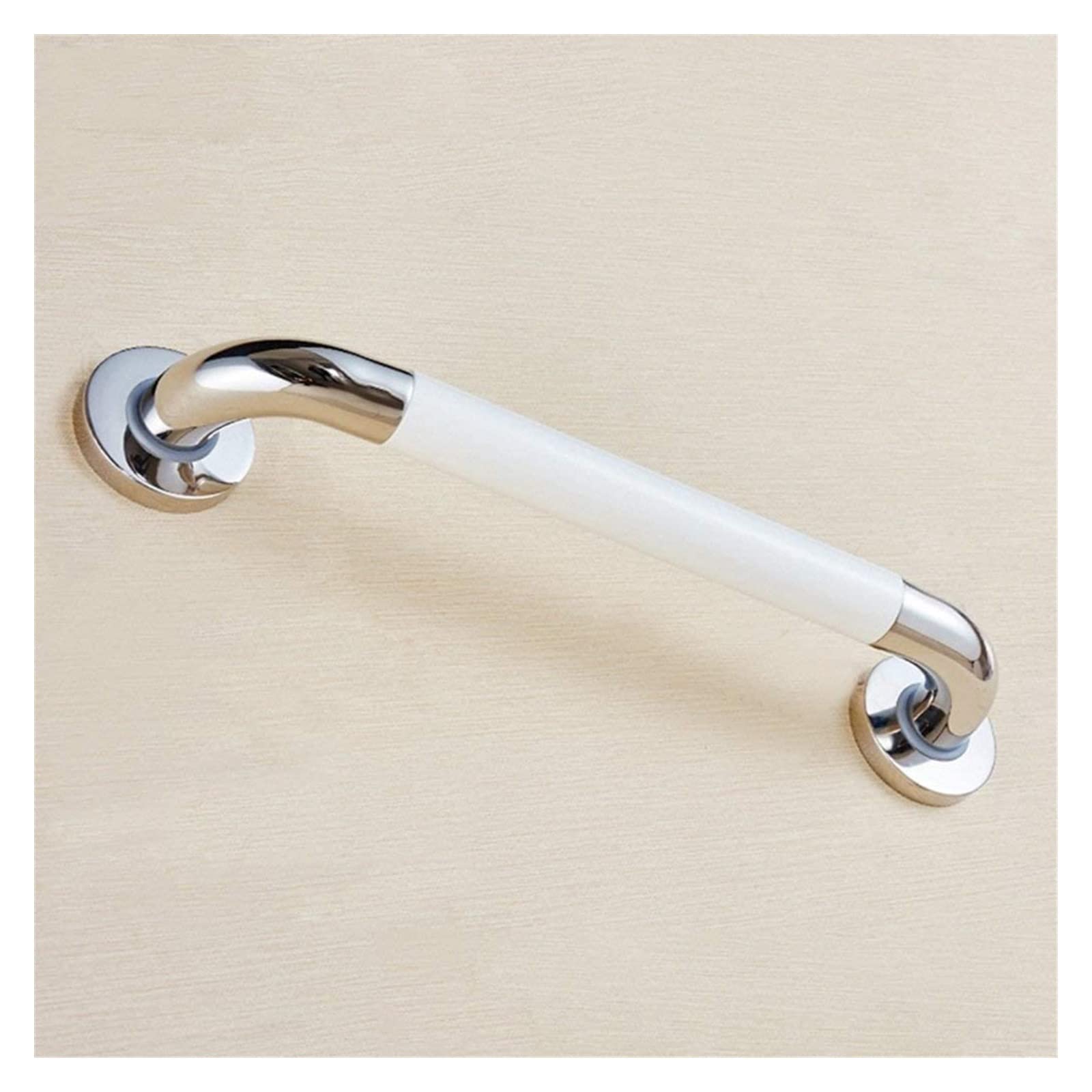 Barre di Sostegno, corrimano, Supporto di Sicurezza per Anziani/disabili, Ventosa Forte, corrimano Antiscivolo lucidati, ausilio per WC/Doccia a Parete (Dimensioni: 58 cm)