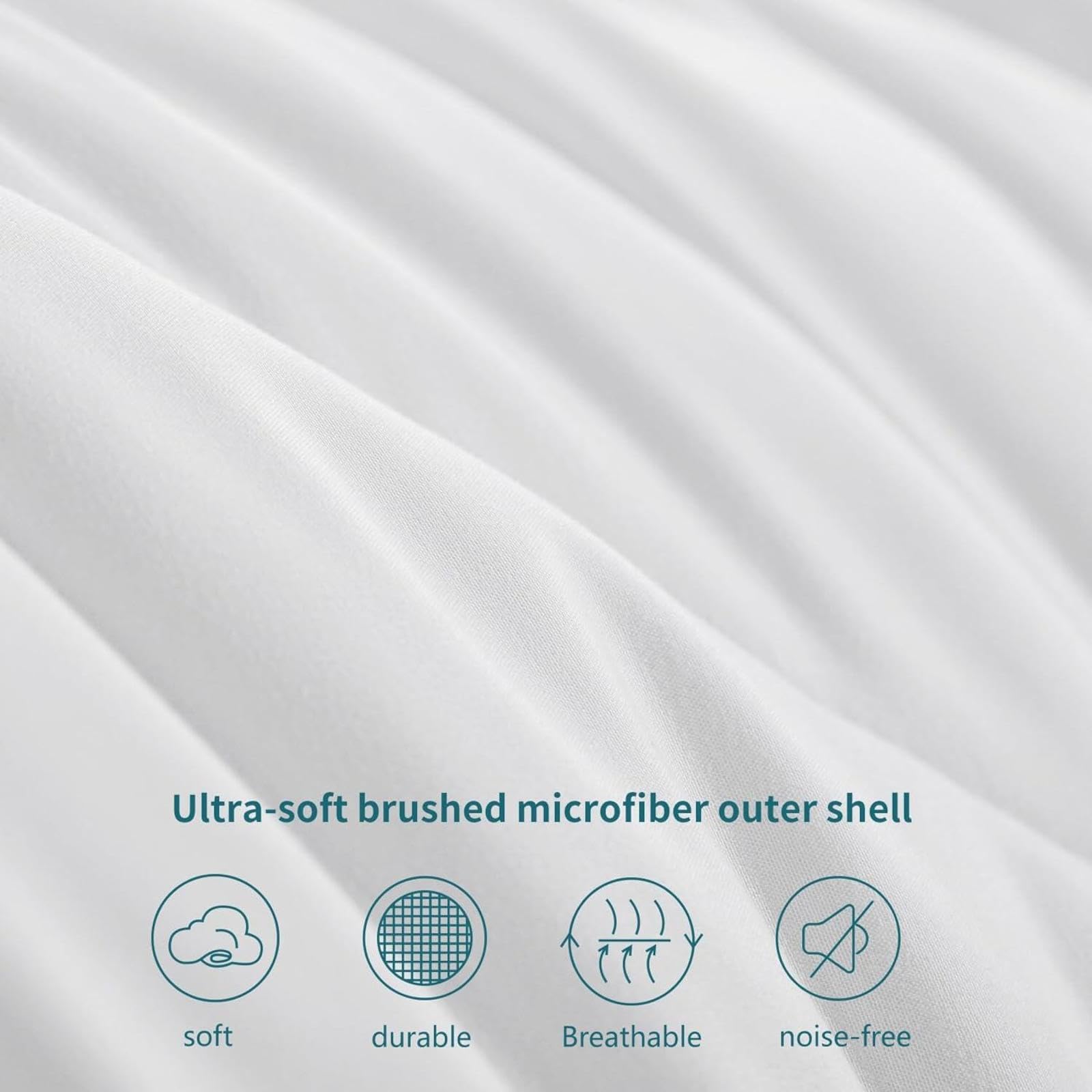 Nordico Cama 150 Beige Rojo Bohemio Edredon Cama 150 Microfibra Edredón Nórdico Transpirable Edredon Invierno Ligero Cómodo Duvet 4 Temporadas Edredones Lavable+2 Fundas de Almohada (50x75cm)