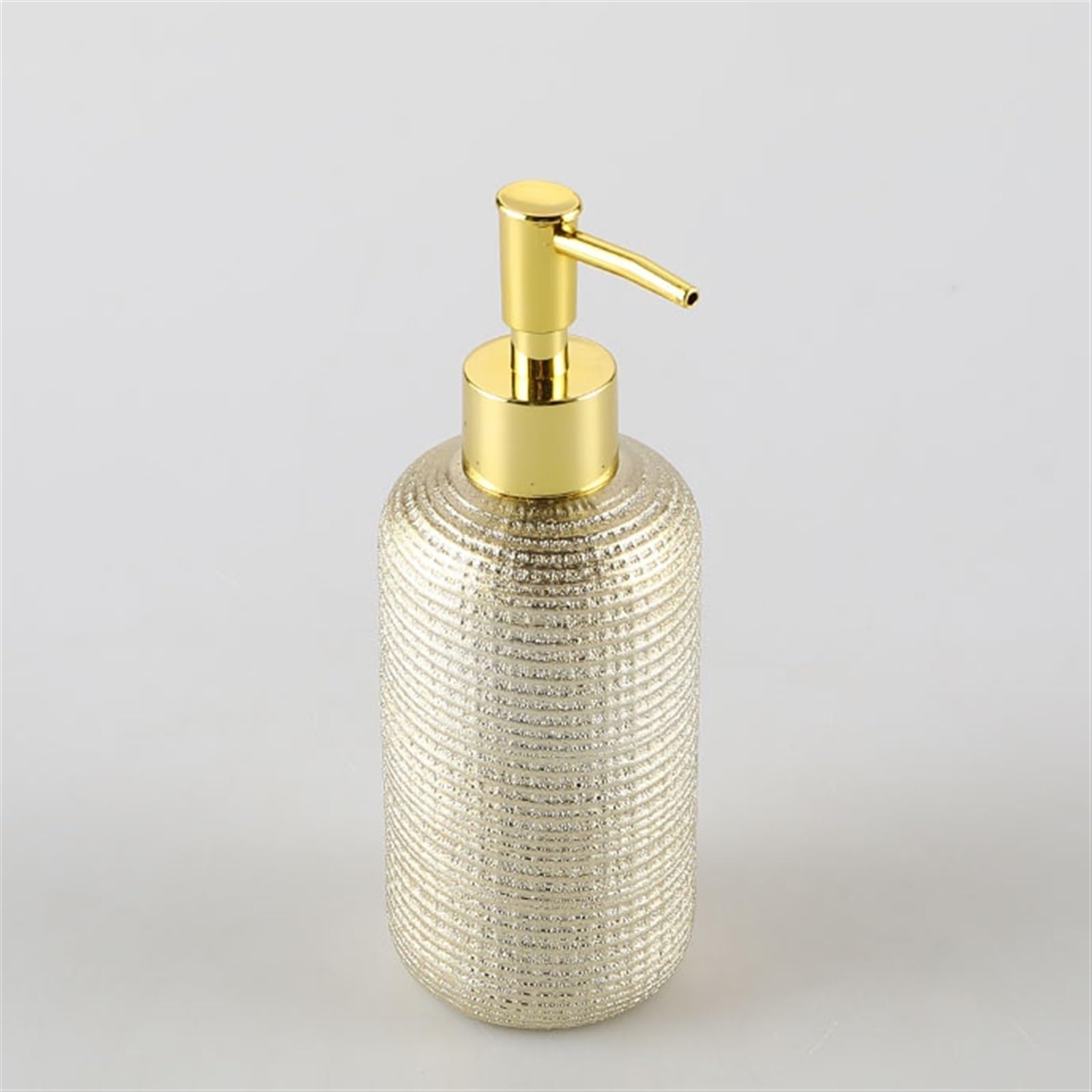Dozownik mydła dozownik mydła do rąk dozownik mydła do rąk ceramiczny dozownik mydła do 350 ml szampon do balsamu masaż olejek eteryczny płyn do mycia naczyń złoty dozownik mydła z pompką dozownik