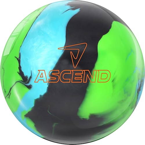 MOTIV Ascend - Green/Teal/Black Pearl Bowling Ball, Entry Level, Light Oil, Available in 10-15 Pounds