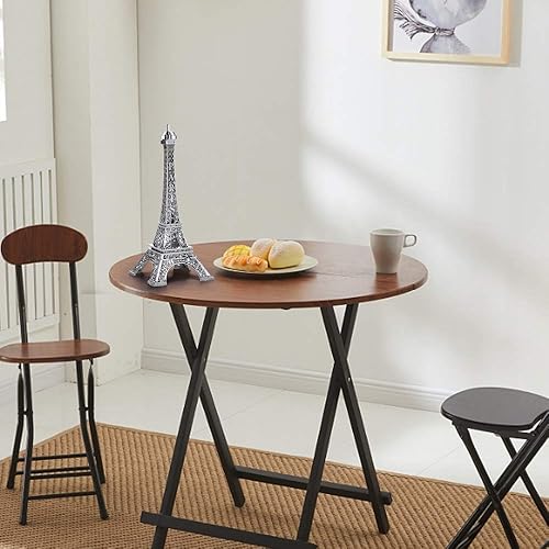 Miniatura 5 de Decoración de estatua de la Torre Eiffel, figura coleccionable de aleación de metal de 7 pulgadas, réplica de recuerdos, decoración de fiesta de la