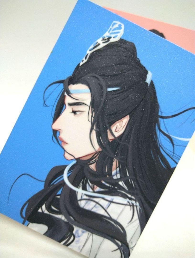 レア新品　【陳情令】忘羨　（肖戦&王一博）イラスト　パネルスタンド➕ポストカード Amazon.co.jp: ④忘羡博君一肖イラストパネルスタンド (陳情令 肖戦
