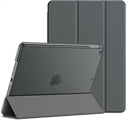 JETech Capa para iPad 10,2 Polegadas (Modelo 2021/2020/2019, Geração 9/8/7), Estojo com Função Despertar/Suspensão Automática (Cinza Espacial)