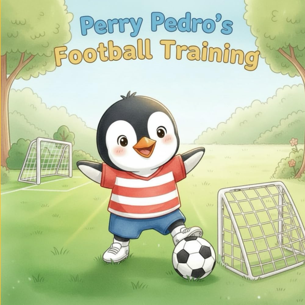 Perry Pedro’s Football Training: A gentle picture book about teamwork, perseverance, and trying your best (Perry Pedro's Adventures)
