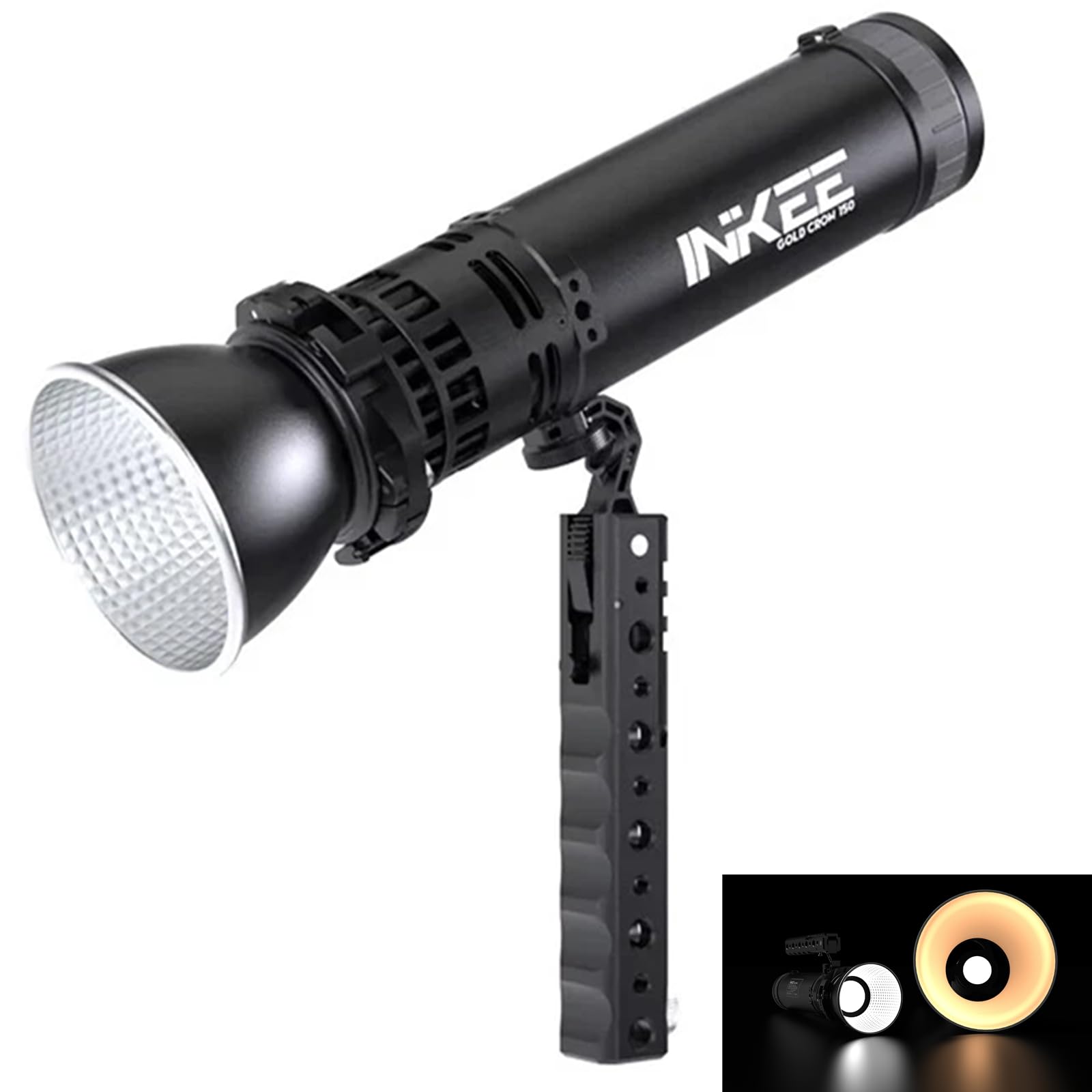 【美品】INKEE GC150 150W 撮影用LEDビデオライト INKEE GC150 Video Light 150W Photography Lighting, Waterproof LED