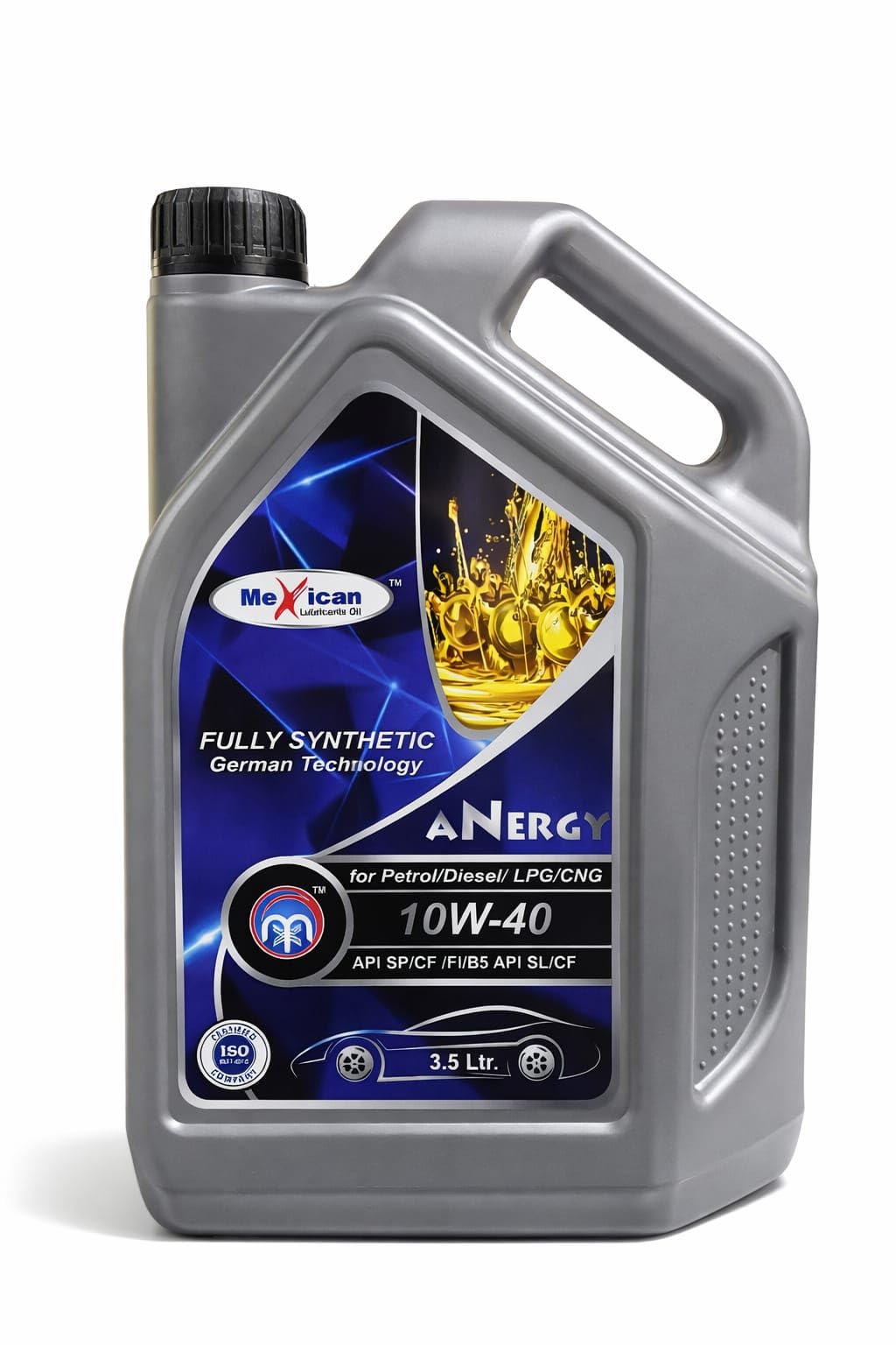 SAE 10W-40 Full Synthetic Engine Oil | API SN/CF, ACEA A3/B4 | For Petrol & Diesel Cars | 3.5 Litre-image-24