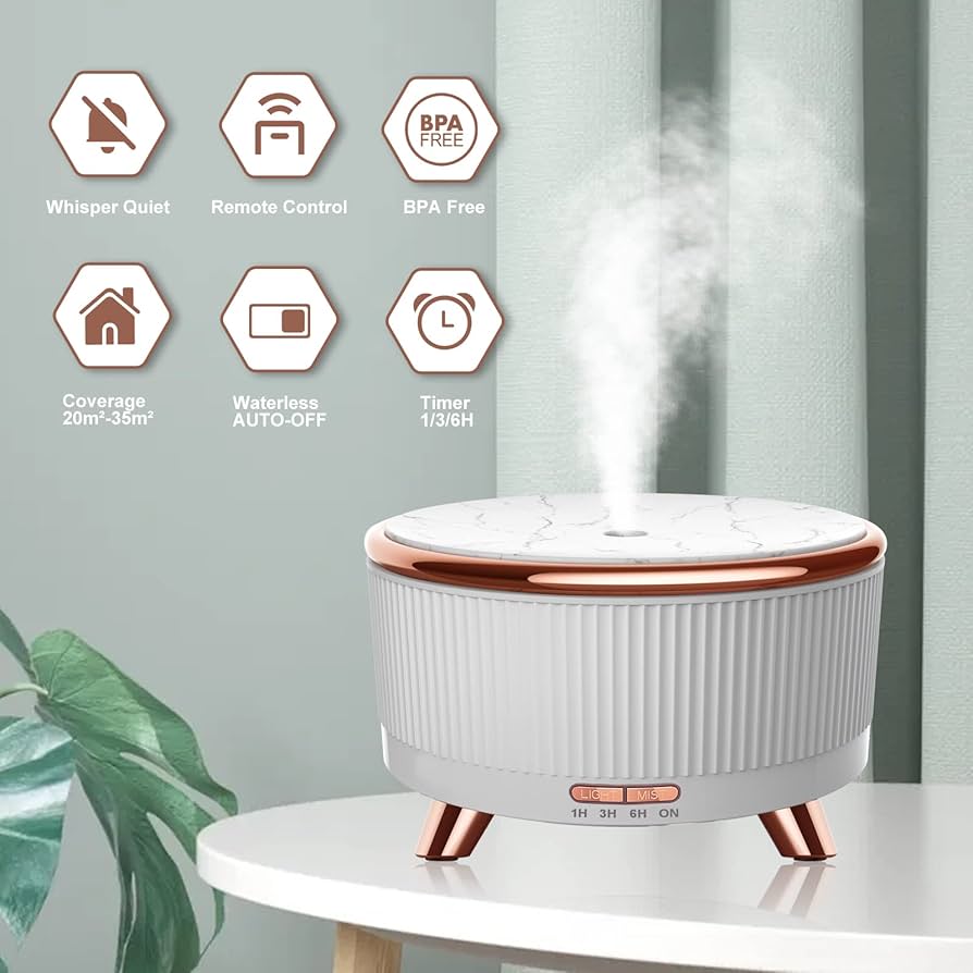 Amazon.com: Diffusers for Essential Oils Humidifiers 500ML