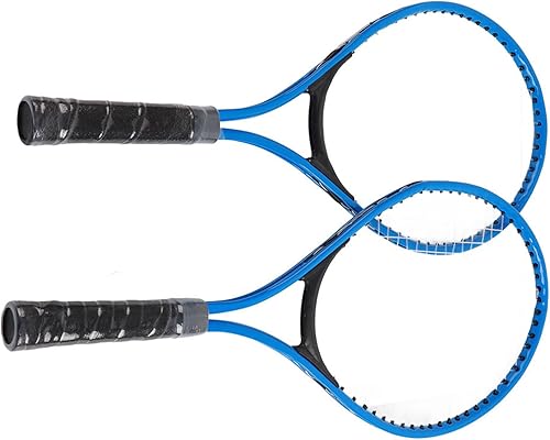 Miniatura 4 de Raqueta de tenis para niños, raqueta de tenis para niños, raqueta de práctica junior, accesorio de aleación de hierro, ligera, estable con pelota y