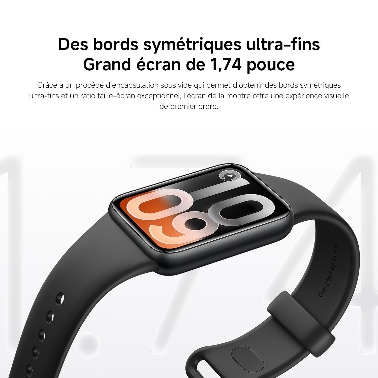 XIAOMI Smart Band 10 Pro, Bracelet connecté, écran 1,74", Cadre en Alliage d’Aluminium Haute résistance, Jusqu’à 21 Jours d’autonomie, Suivi Professionnel du Sommeil, Plus de 150 Modes Sportifs, Noir