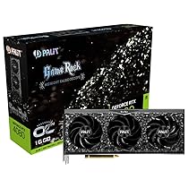 Palit GeForce RTX 4080 GameRock OC 16GB GDDR6X Scheda grafica con ARGB SYNC, 9728 Core, 2205 MHz GPU, 2640 MHz Boost, 3x DisplayPort, HDMI