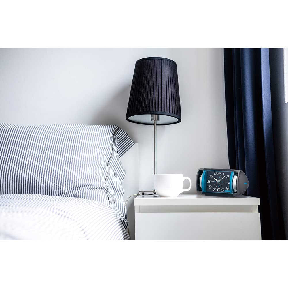 Amazon.co.jp: セイコークロック 目覚まし時計 アナログ 大音量