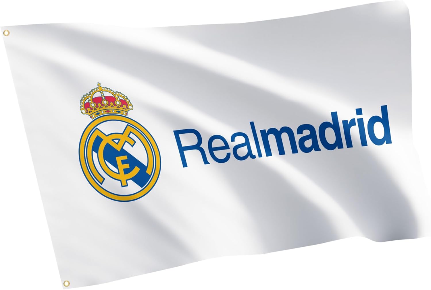 Desert Cactus Real Madrid FC Flag Los Blancos Madridistas Soccer 100% Polyester Indoor Outdoor 3x5 feet Team Flags (Flag C)