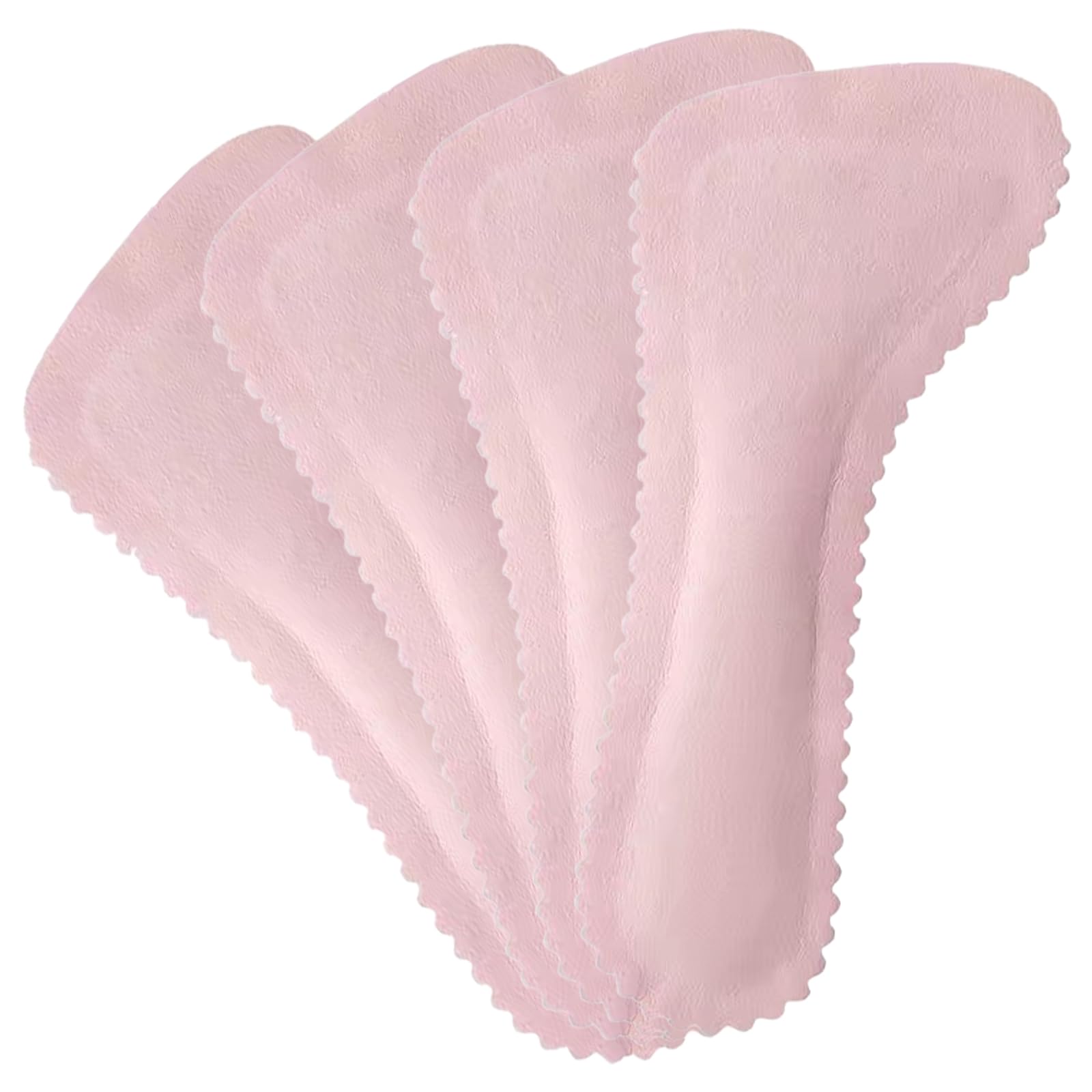 Maxtonser 2Pairs Soft Latex Half Length Shoe Insoles Breathable Adhesive High Heel Inserts Pad Cushioned Foot For Women