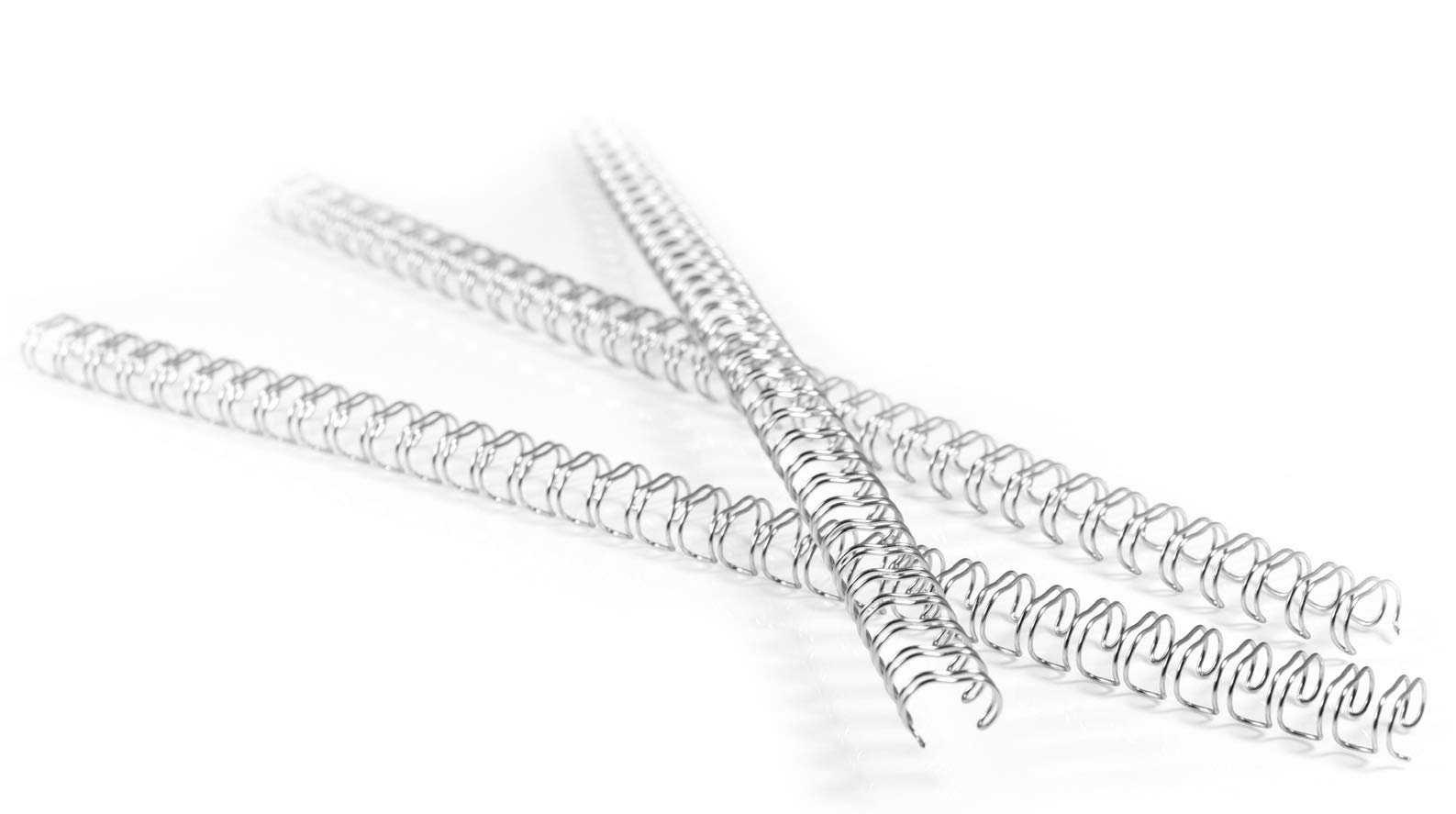 100 RENZ Drahtbinderücken STARTERSET 3:1 (6.9-14,3 mm) silber