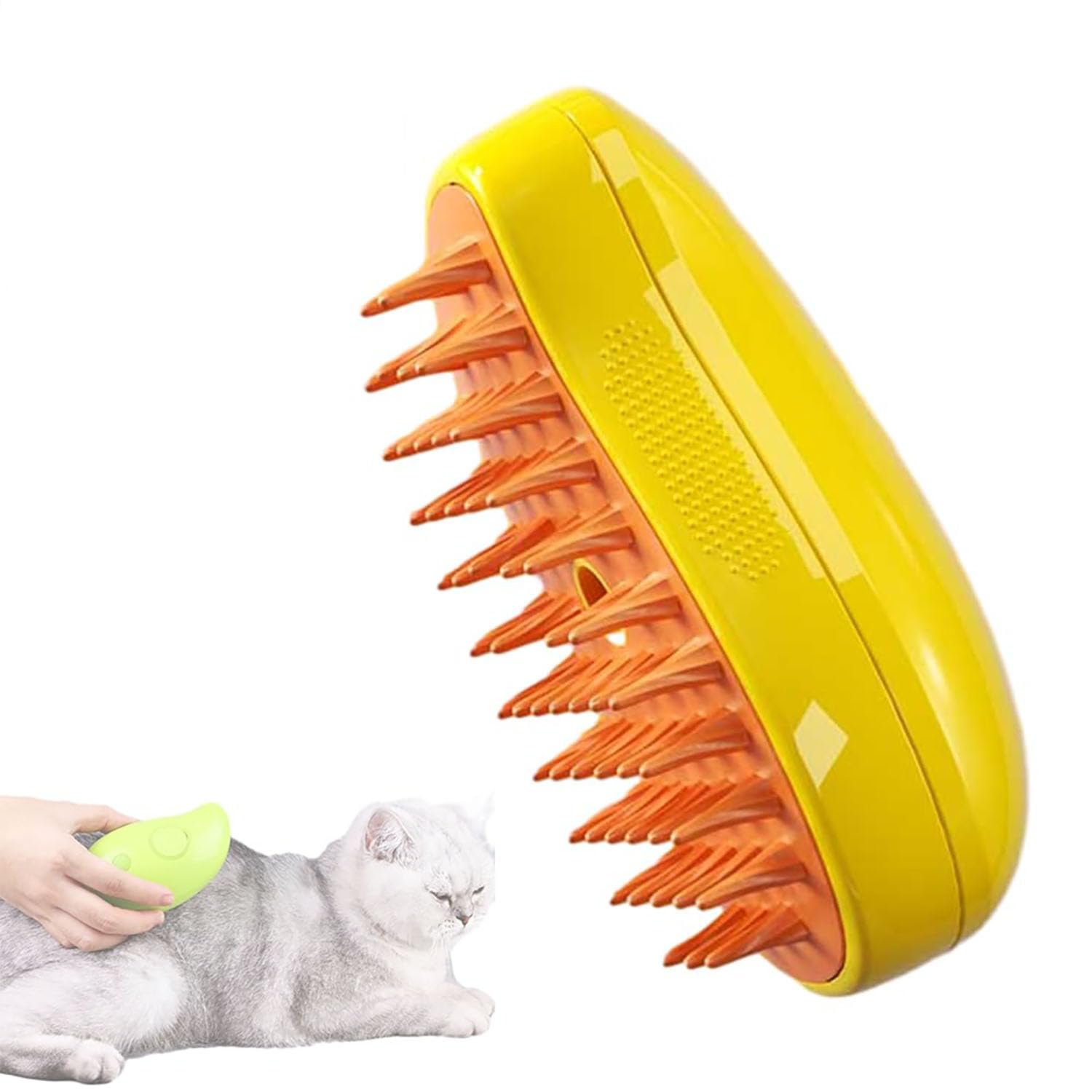 Steamy Cat Brush 3 in1 Cat Steam Brush, 2024 Best Cat