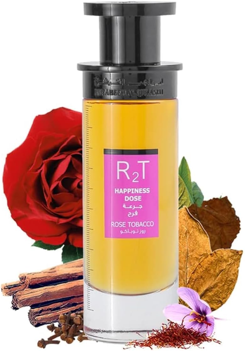 IBRAHEEM AL.QURESHI Happiness Dose Rose Tobacco Eau De Parfum - 75ml