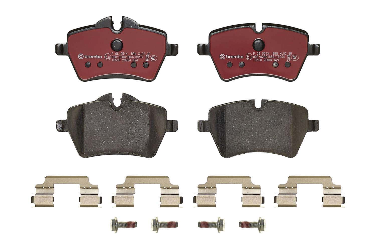 Zestaw Klocków Hamulcowych BREMBO P 06 051X przód