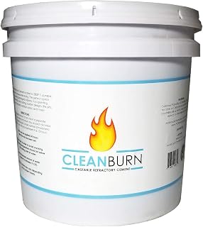 CleanBurn Castable Refractory Cement (2800°)- 25lb Pail