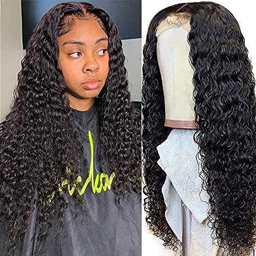 Abijale V Part Wigs Human Hair Brazilian Virgin Kinky Straight Human Hair Wigs for Black Women Upgrade U Part Wigs No Le