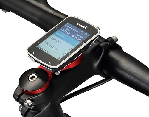 Miniatura 2 de Soporte de computadora ajustable para bicicleta Garmin Edge 25 130 200 500 510 520 800 810 820 1000 1030 (negro)