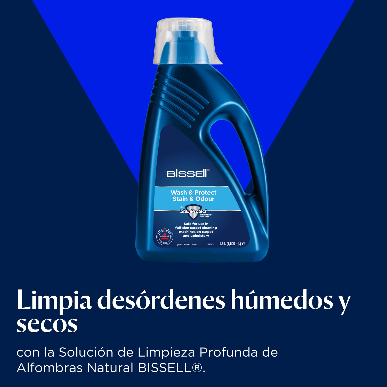 BISSELL Revolution HydroSteam Aspiradora de Agua Tapicería, Lava Aspiradora con Pantalla LED, Maquina Limpiar Tapicerías con Tecnología HydroSteam, Limpiador a Vapor, Potente Motor de 1300W, 3670N