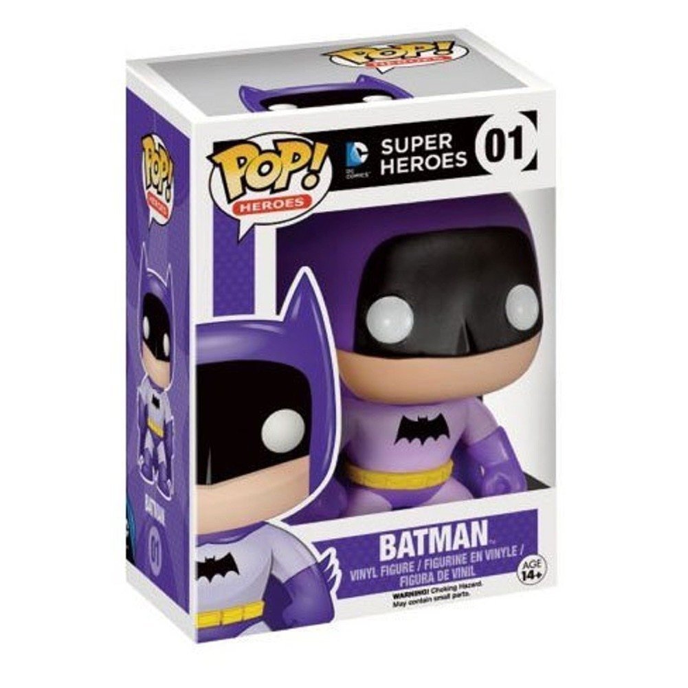 Batman 75th Anniversary Purple Rainbow Batman Pop! Vinyl Figure - Entertainment Earth Exclusive