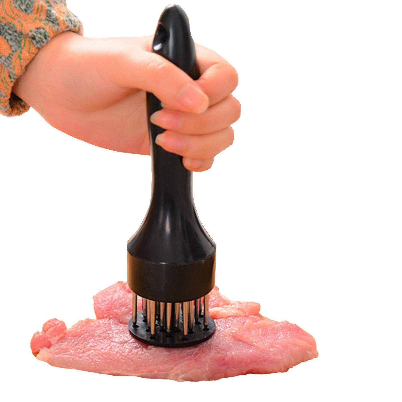Zvn Zojne Black Kitchen Meat Tenderizer Tool Meat Tenderizer Needle 21 Pin Kitchen Gadgets Tools Beef Tenderizer Tool Meat Hammer Tool Meat Tenderizer Tool