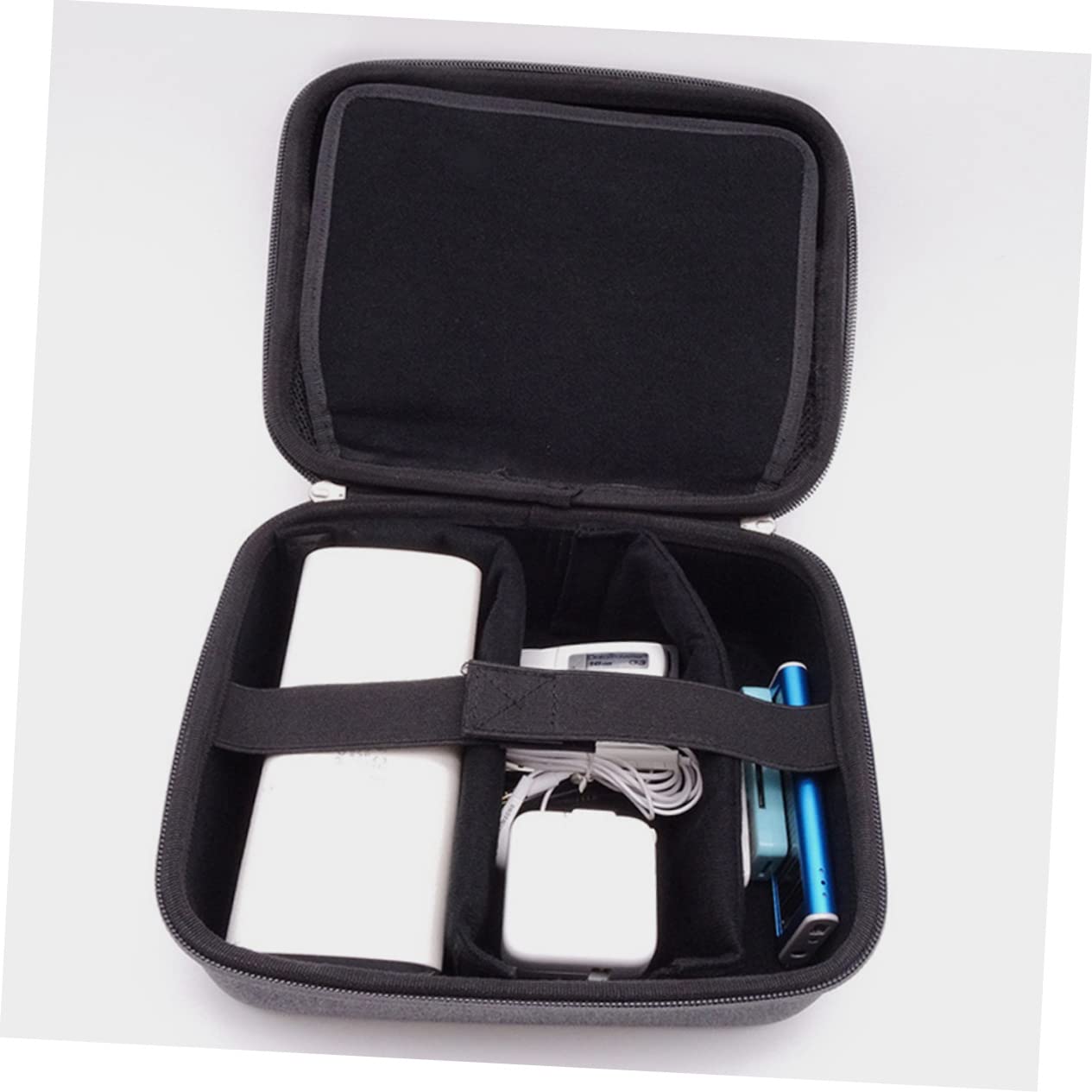 Organizer Elettronico Viaggio Eva e Oxford Custodia e Resistente per Accessori USB e Hard Disk Portatile con Chiusura Zipper e per Elettronici