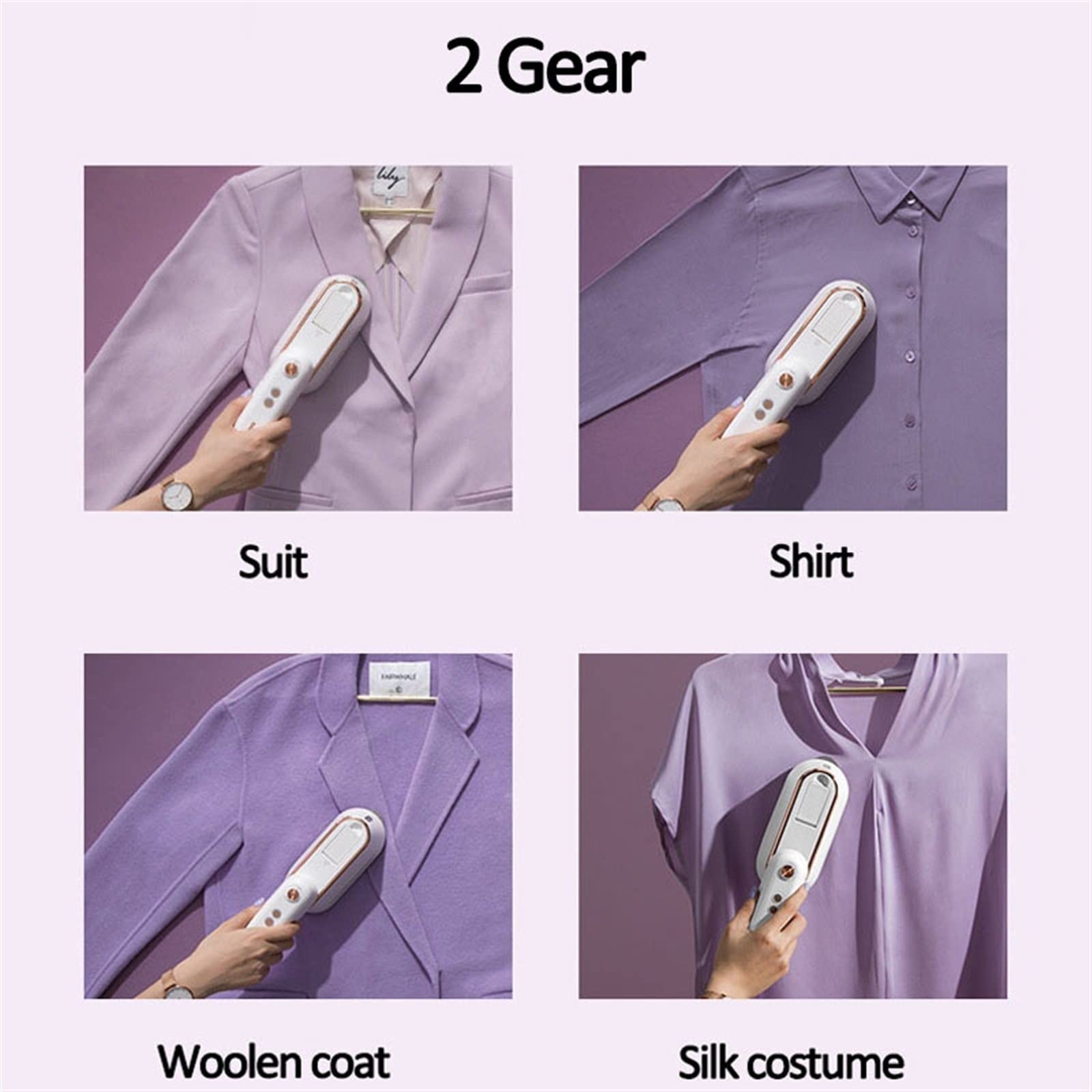 Planchas, plancha de vapor de mano, vaporizador eléctrico de ropa, planchado colo de ropa, planchado colgante, máquina de planchado de ropa para el hogar, para viajes, 6 orificios para vapor