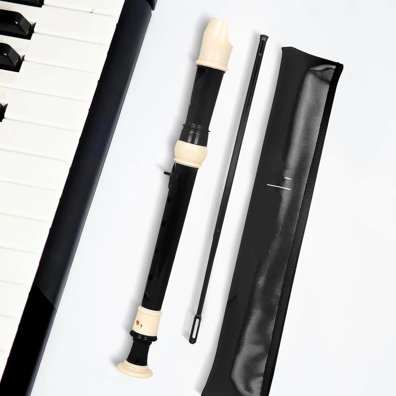 Flauto Dolce Professionale Flauto Dolce Soprano A 8 Fori (chiave Di Do) Set Classico In ABS Da 3 Pezzi Progettato Per I Principianti