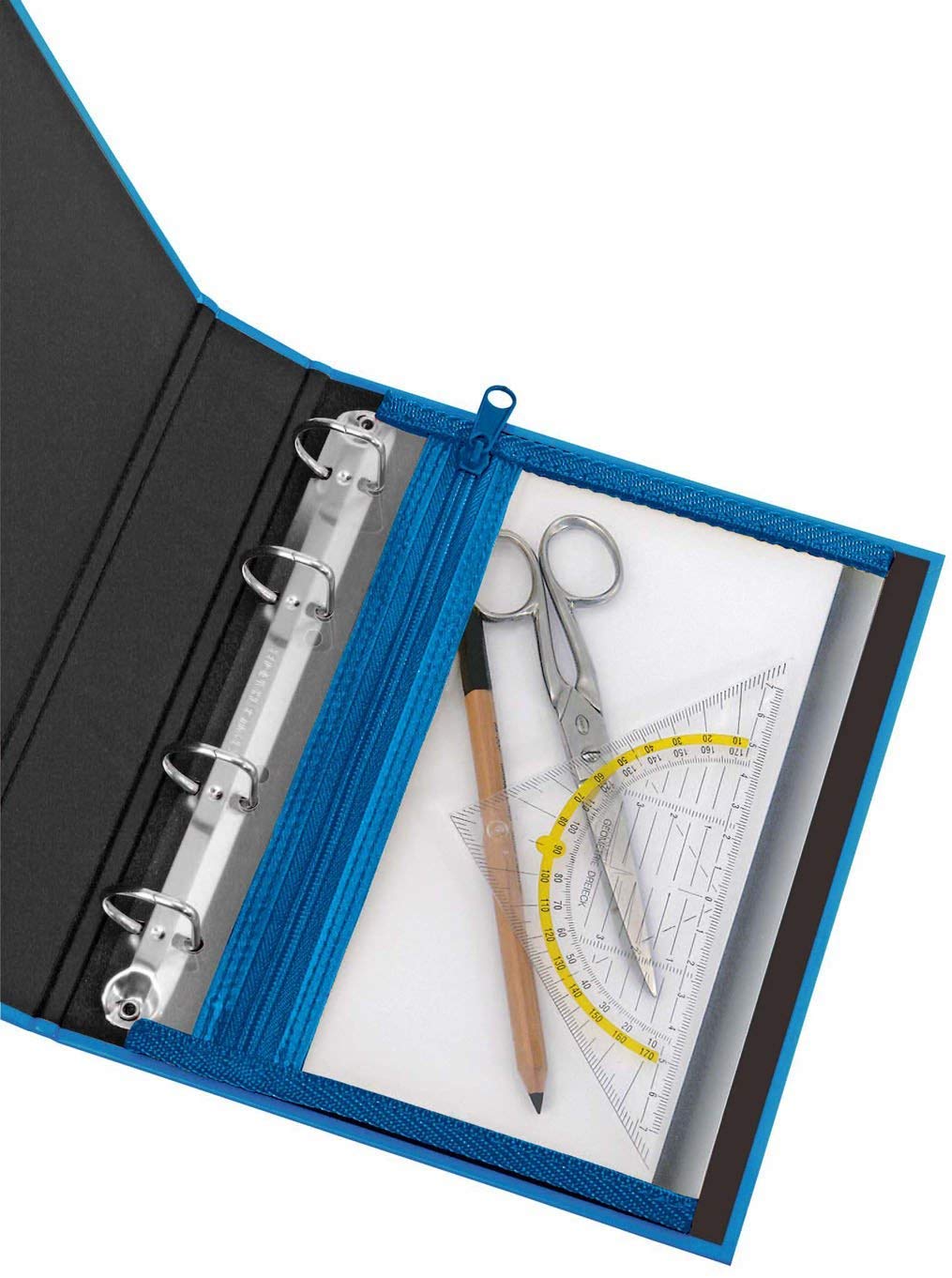 Veloflex Velobag Portfolio Folder, Document Folders, Filing (Blue, XXS, A5, Pack of 5) - Image 4