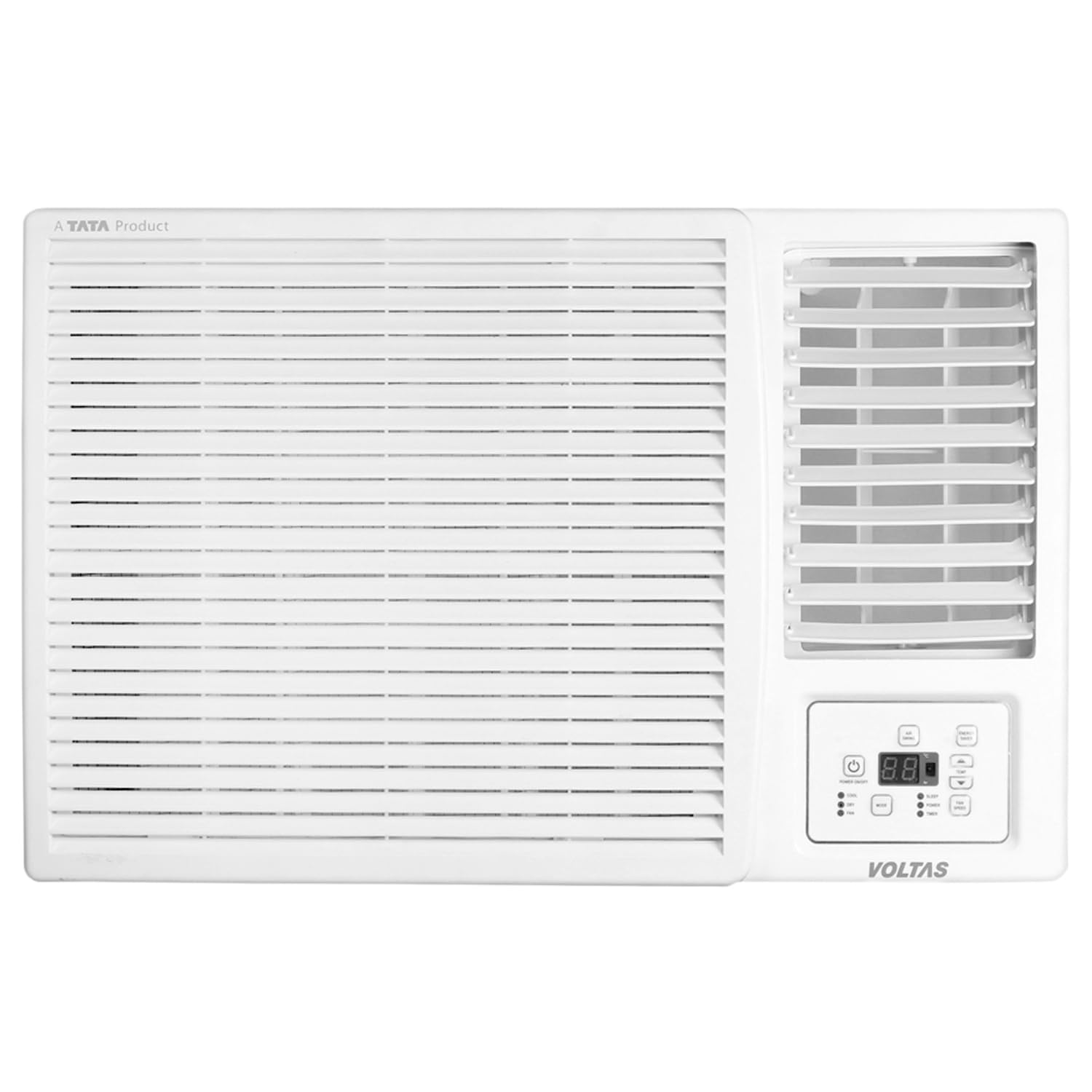 Voltas 2 Ton 2 Star, Turbo Mode Window AC (Copper Condenser, Anti-Rust Coating, Anti-Freeze Thermostat, WAC 242 Vectra Plus, White)