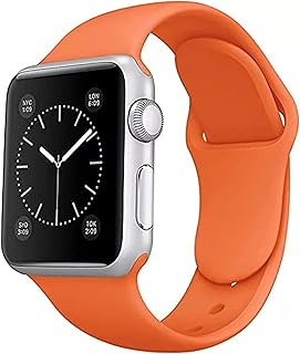 Apple Watch Silicone Band Strap for Apple Watch Series 2/3/4/5/6/7/SE sizes 38mm/40mm/42mm/44mm