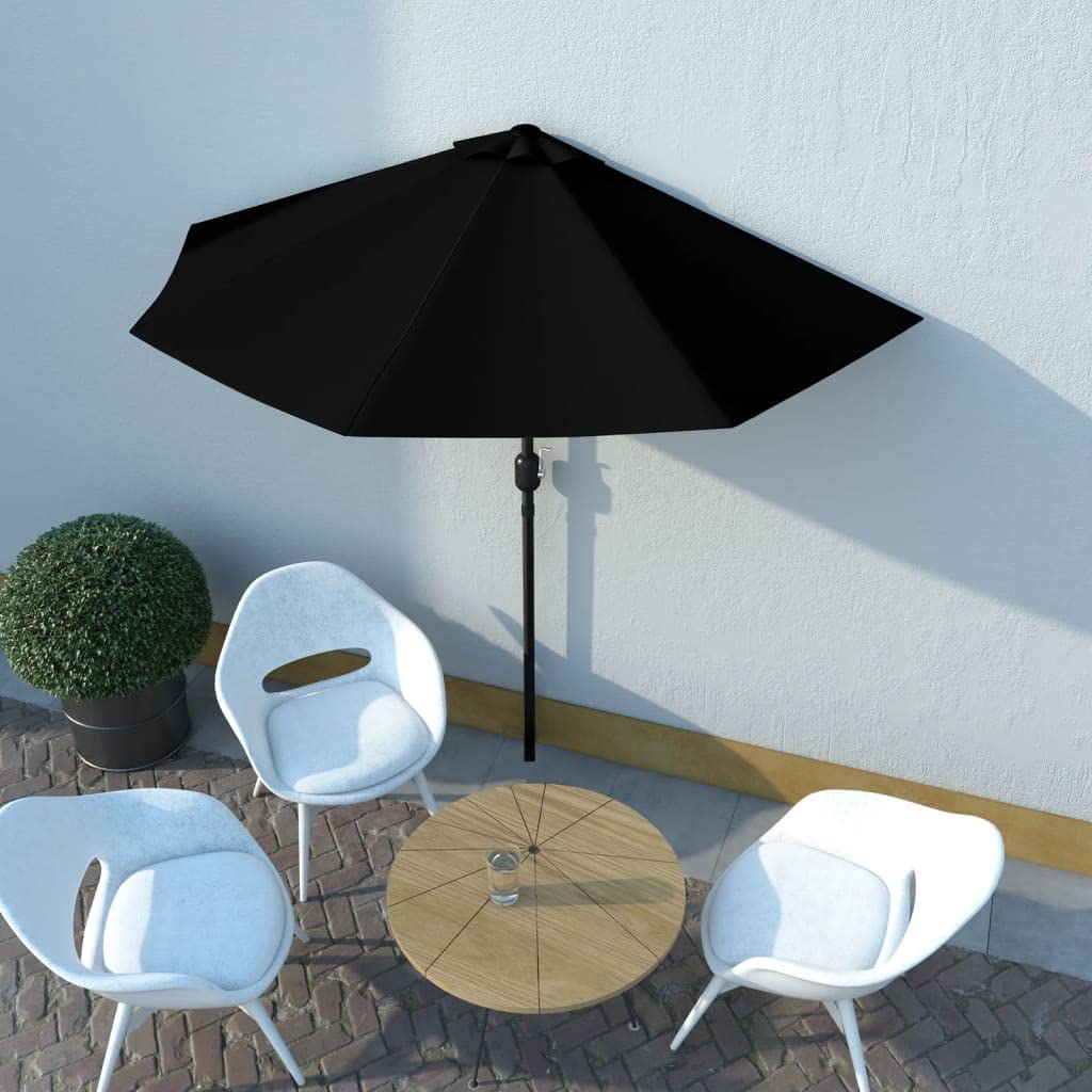 Parasol de balcon SKM 270x135cm pour ombrager votre terrasse et créer un coin fraîcheur