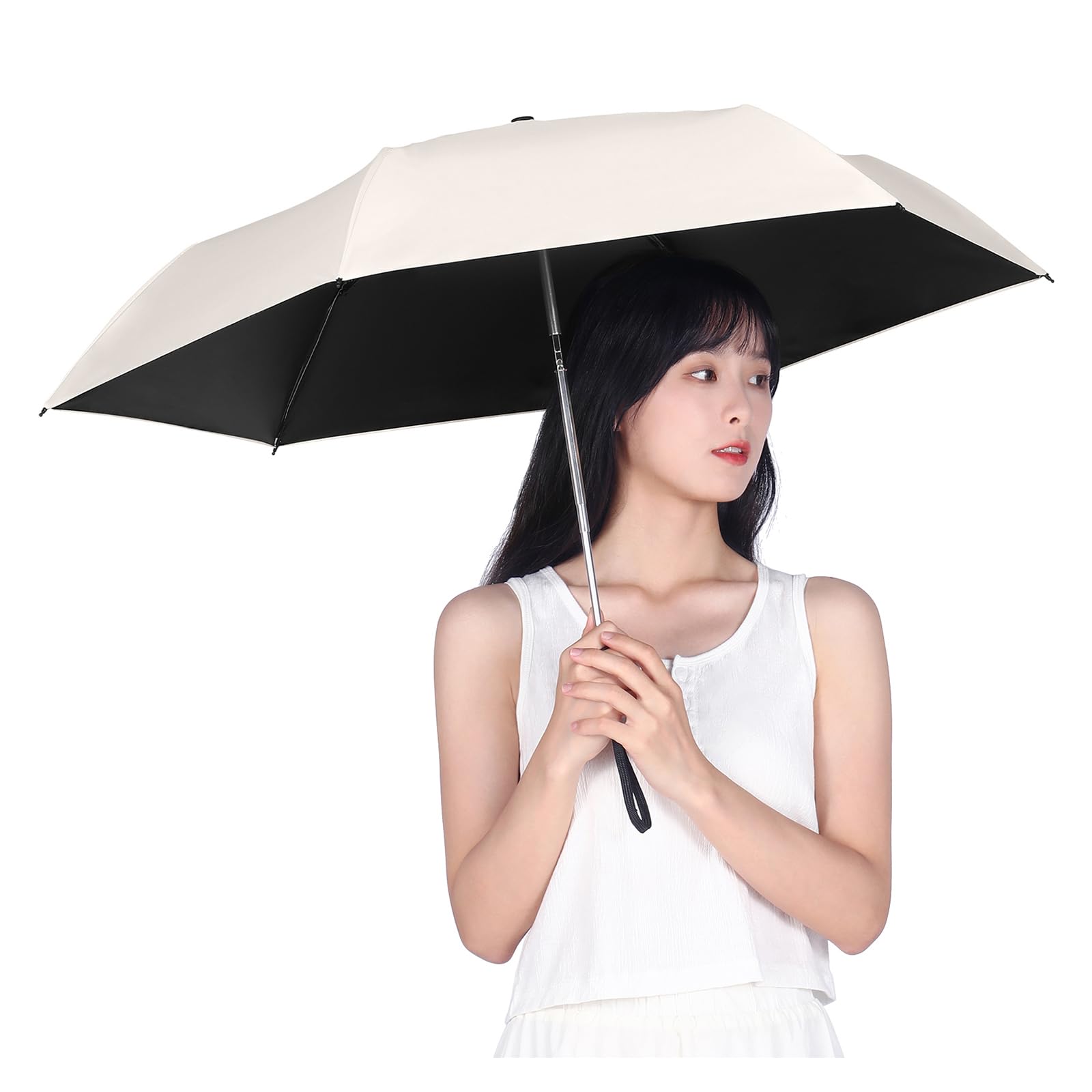日傘 超軽量 182g-192g UVカット率 100% 完全遮光 ワンタッチ自…