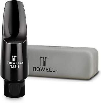 ROWELL Jazz Tenor Saxophone Mouthpiece Professional Sax Mouthpiece Warm & Full Tone for Students & Pros,Ideal for Traditional Jazz, R&B, Funk Music
