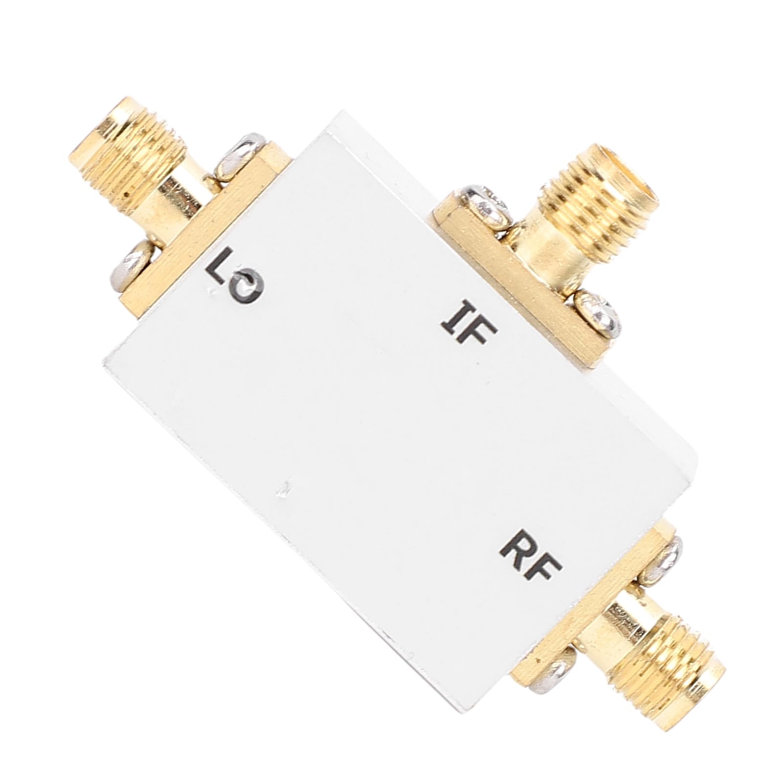 Aramox Mezclador RF Aleación de Aluminio 5 a 21 GHz Convertidor RF hacia Arriba y hacia Abajo Conector SMA K Pérdida de Conversión de 8 a 12 DB para Pruebas de Señal de Banda C X KU e Integración de