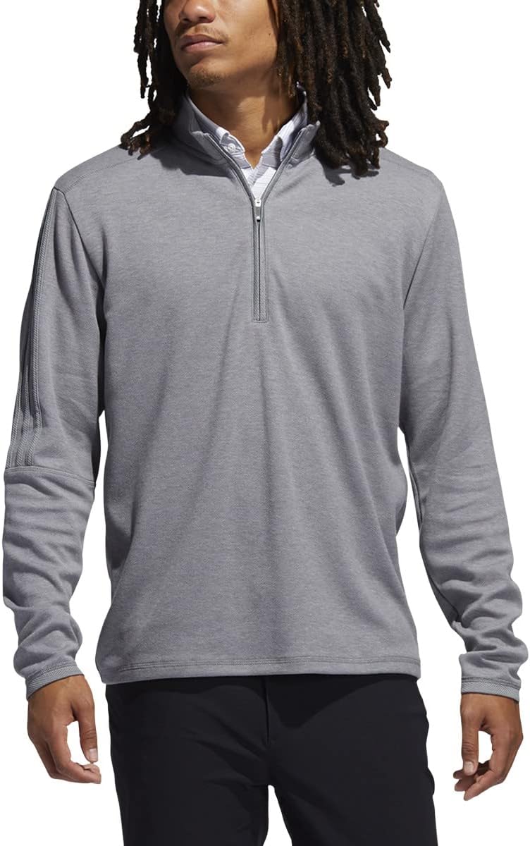 adidas golf 3 4 zip