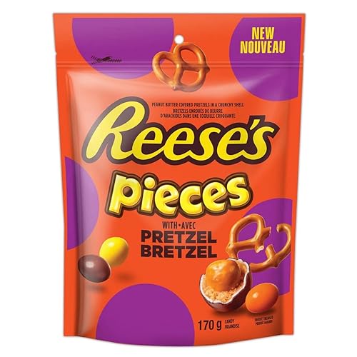Reeses Piezas con Pretzel Candy, 170g6oz (Enviado desde Canadá)
