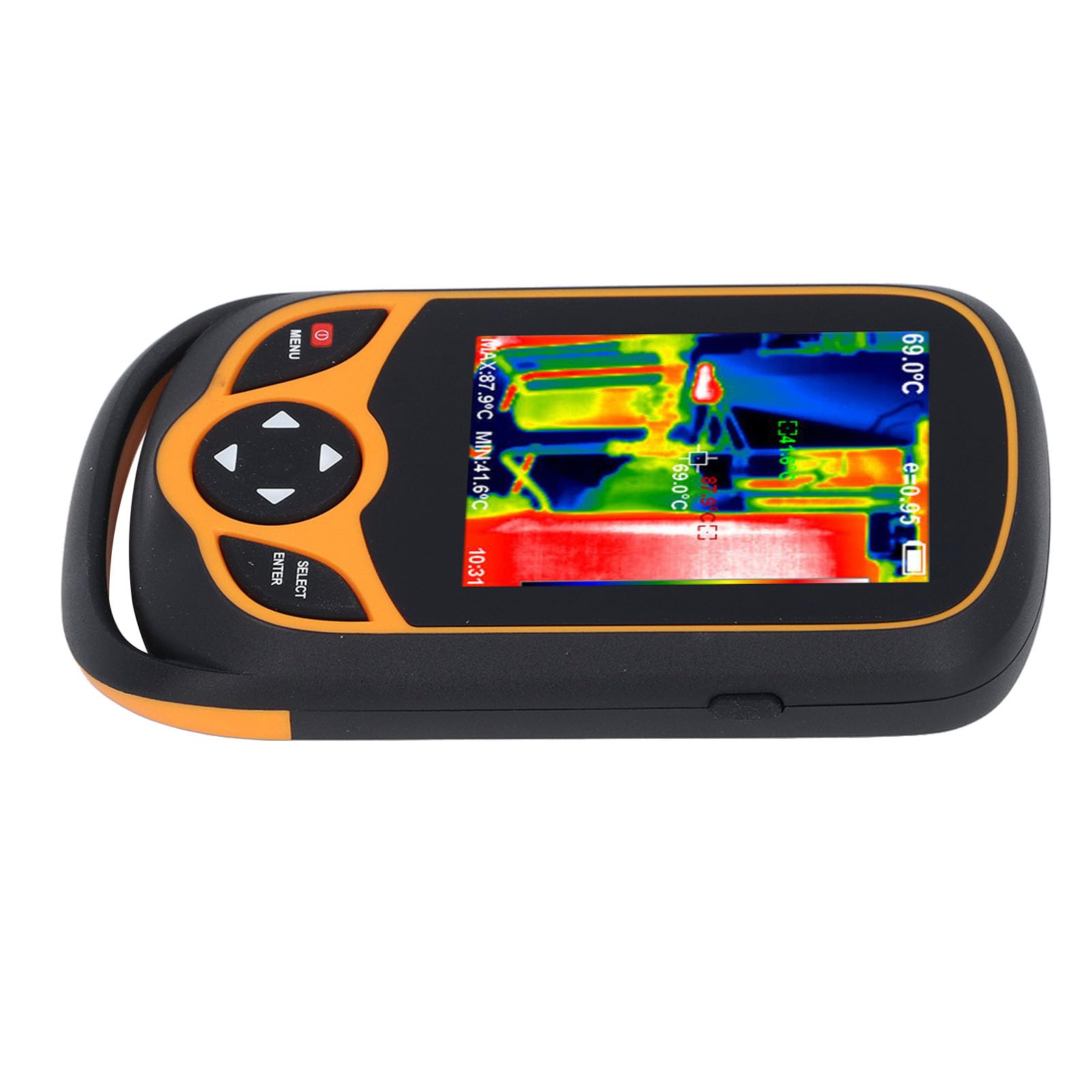 Pocket Infrared Thermal Imager Tragbare Wärmebildkamera Infrarotkamera 256x192 IR Auflösung 0.07℃ Empfindlichkeit mit 3.2in Touchscreen für schnelle Fehlererkennung