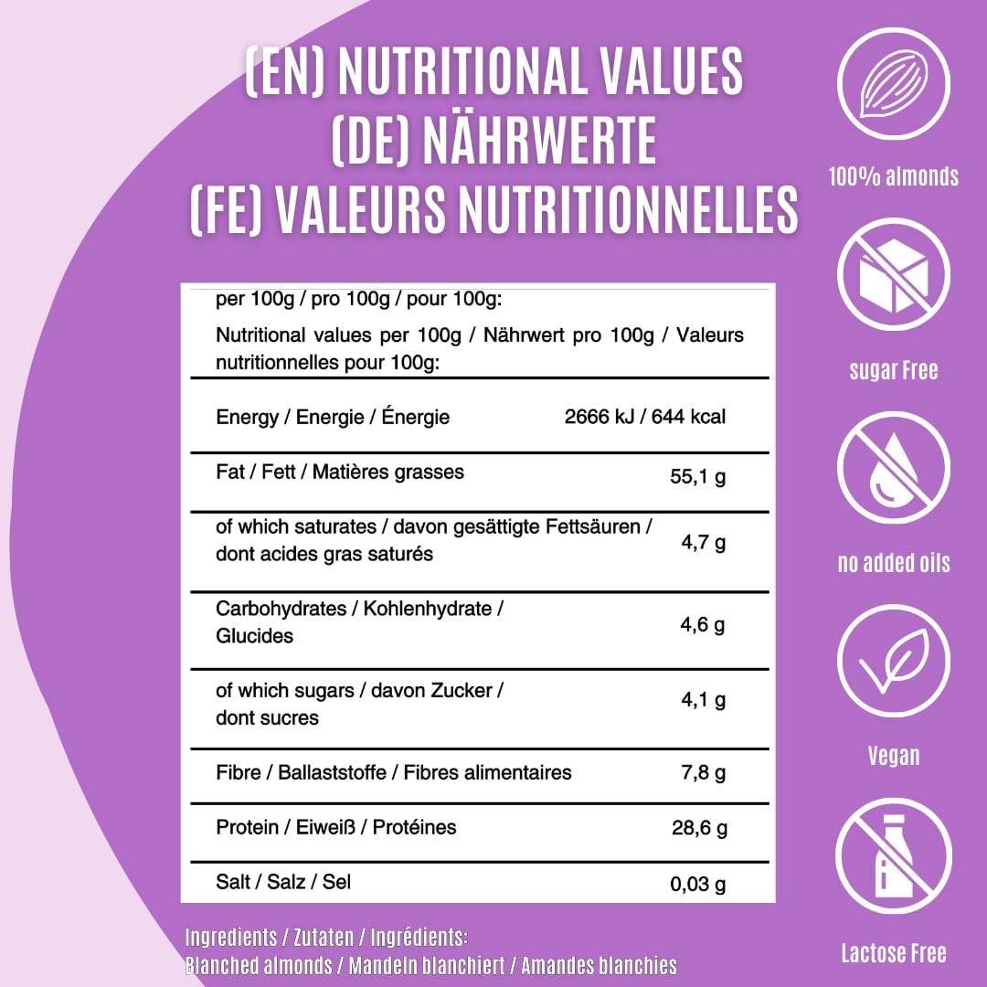 Bebida de almendras sin azúcar, leche de almendras concentrada, sin lactosa, vegana, hasta 7 litros de leche de almendras, ceto perfecto para café y también para batidos, cereales, helados y productos