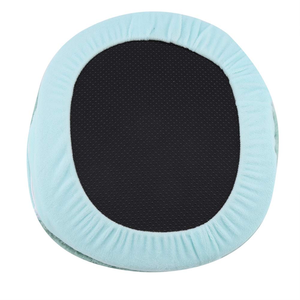EBTOOLS Coussin Chauffant pour Pieds, Coussin Chauffant pour Bottes Chauffantes, Chauffe-Pieds en Peluche pour Hommes et Femmes, Garde Les Pieds au Chaud 38 × 28 × 12 Cm(Bleu Clair)