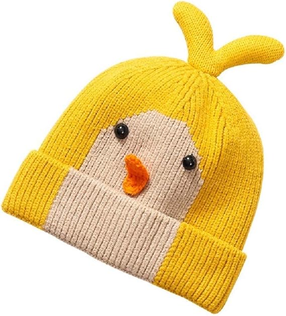 Amazon Co Jp Candykids ベビー 帽子 赤ちゃん ハット 男の子 ニット帽 キッズ ニットキャップ 女の子 冬 リブ編み 伸縮性高く 頭優しい 保温 防寒 通園 通学 イエロー 服 ファッション小物