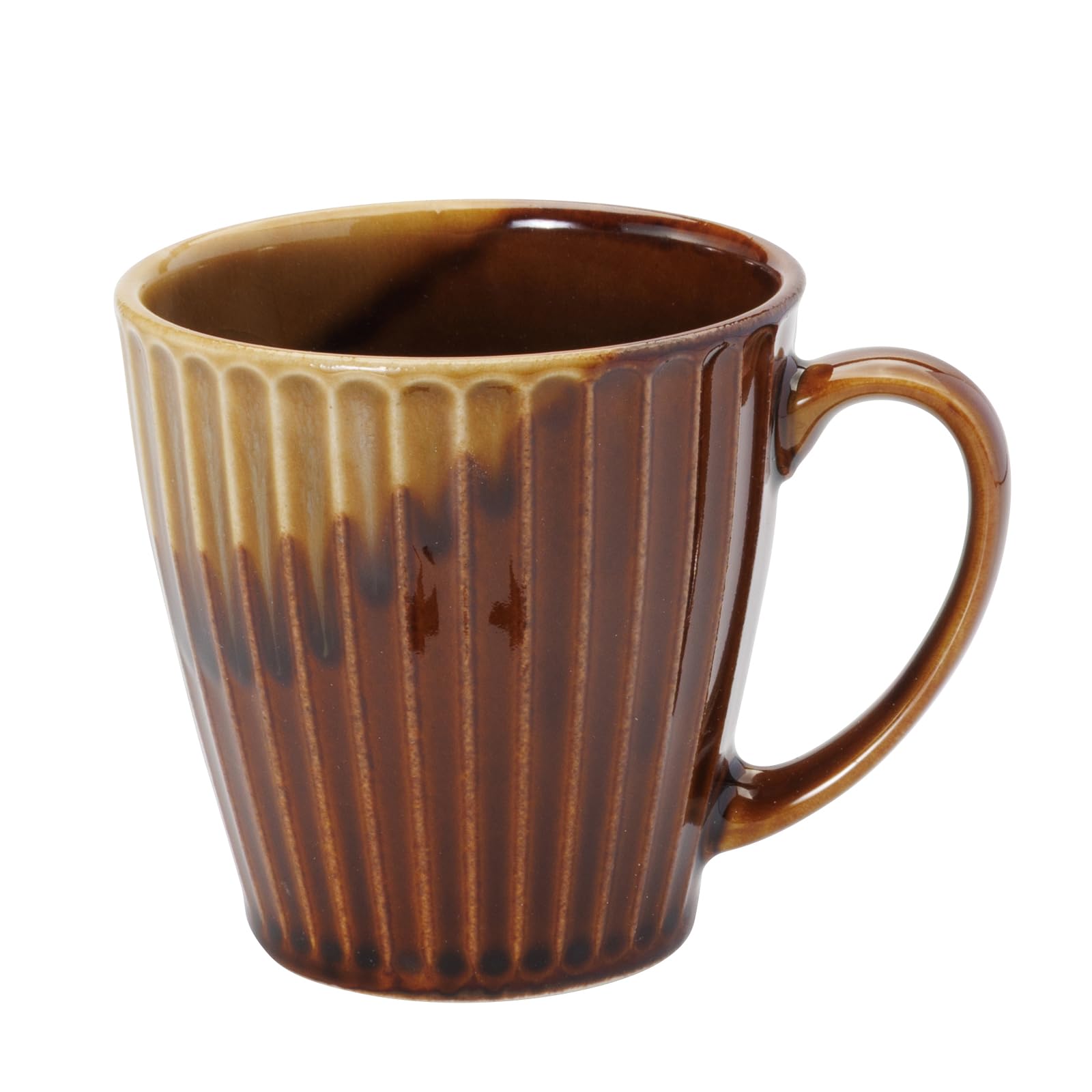 Mino Ware Lightweight Mug Cup Glassware American Glaze Hanging Division Capacity Approx. 300ml Made in Japan 133-61831 : Home & Kitchen