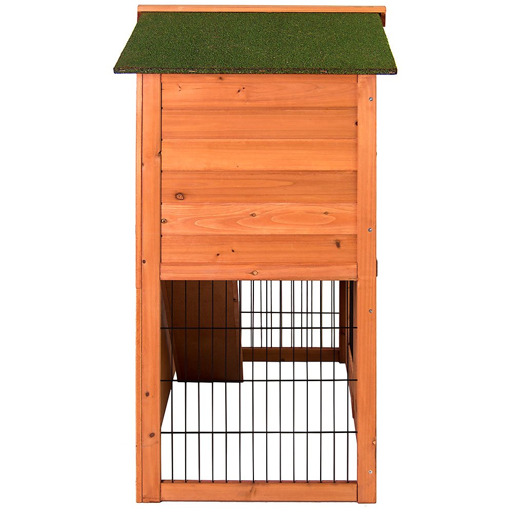 Home Discount Jaula de Madera para Mascotas, 2 Pisos, Bandeja Deslizante