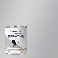 Vista 171 de Rust-Oleum Painter's Touch 1979502 - Pintura de látex, color negro brillante, 1 cuarto de galón